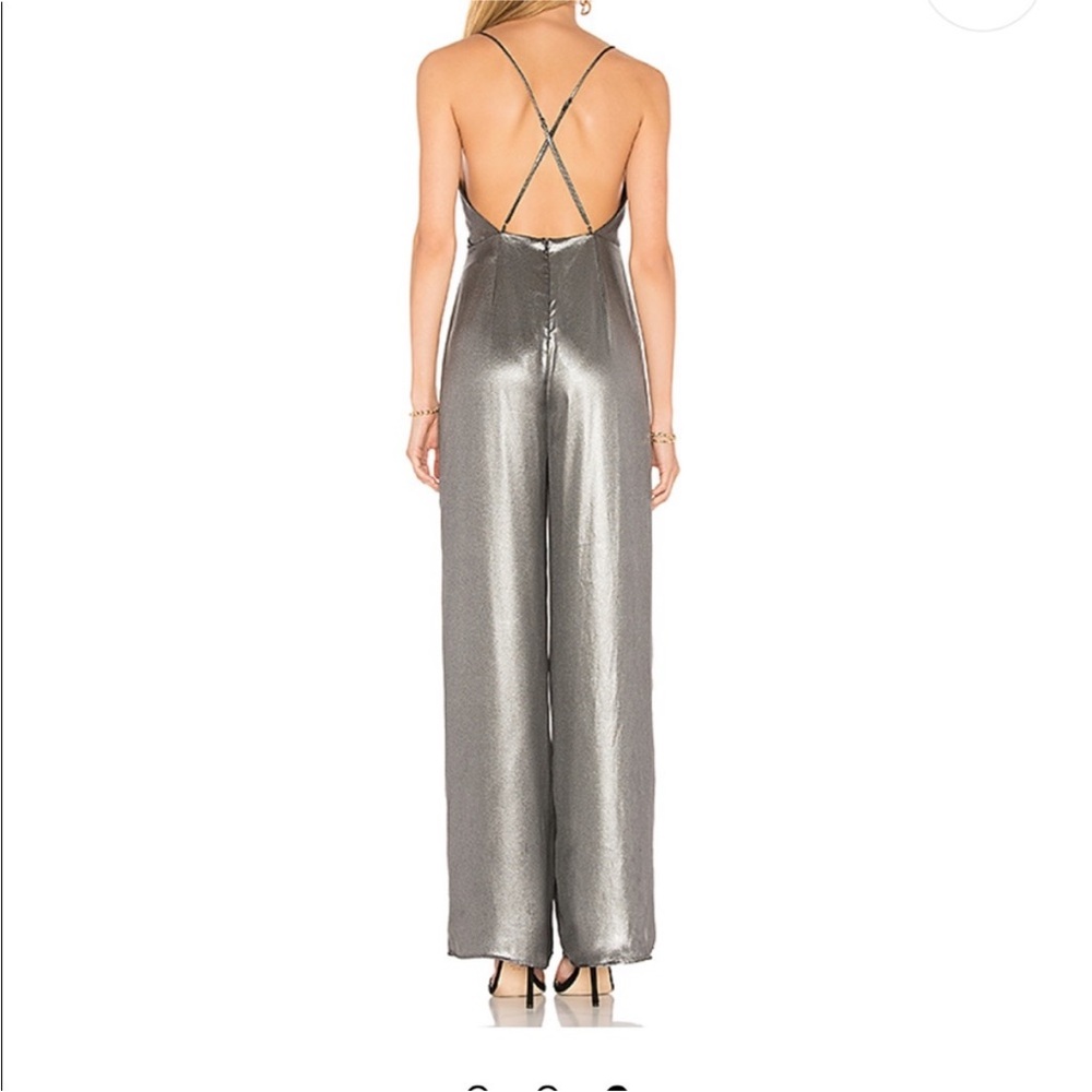 Elegant Silver Jumpsuit - Picture 3 of 8
